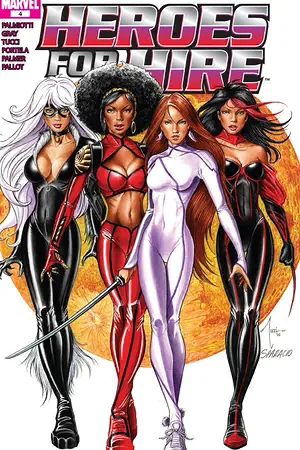Heroes For Hire #4  cover