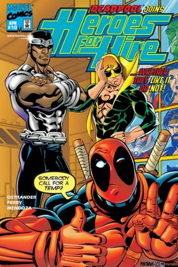 Heroes For Hire #10 cover
