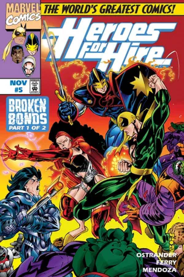 Heroes For Hire #5 cover