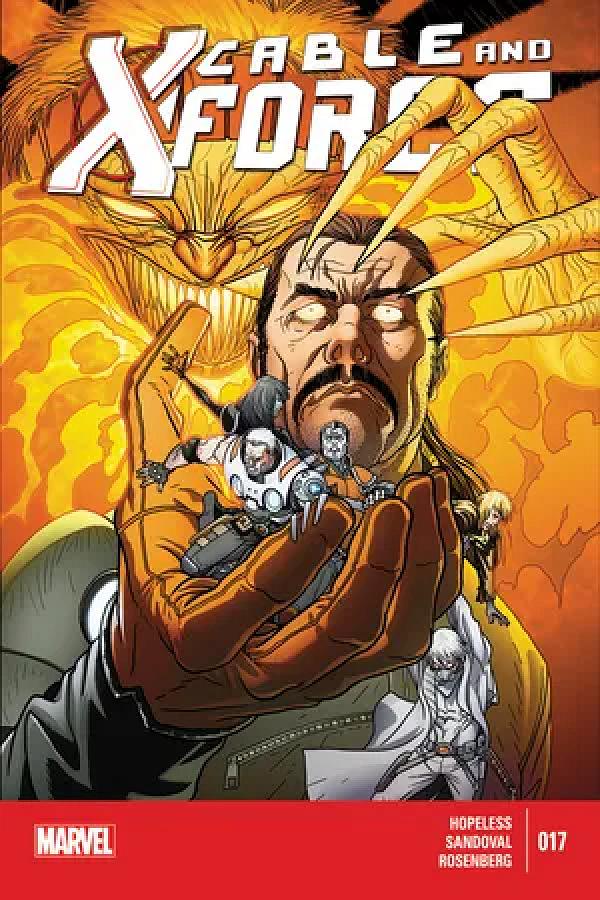 Cable And X-Force #17 cover