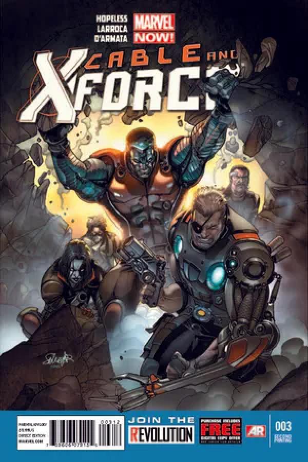 Cable And X-Force #3 cover