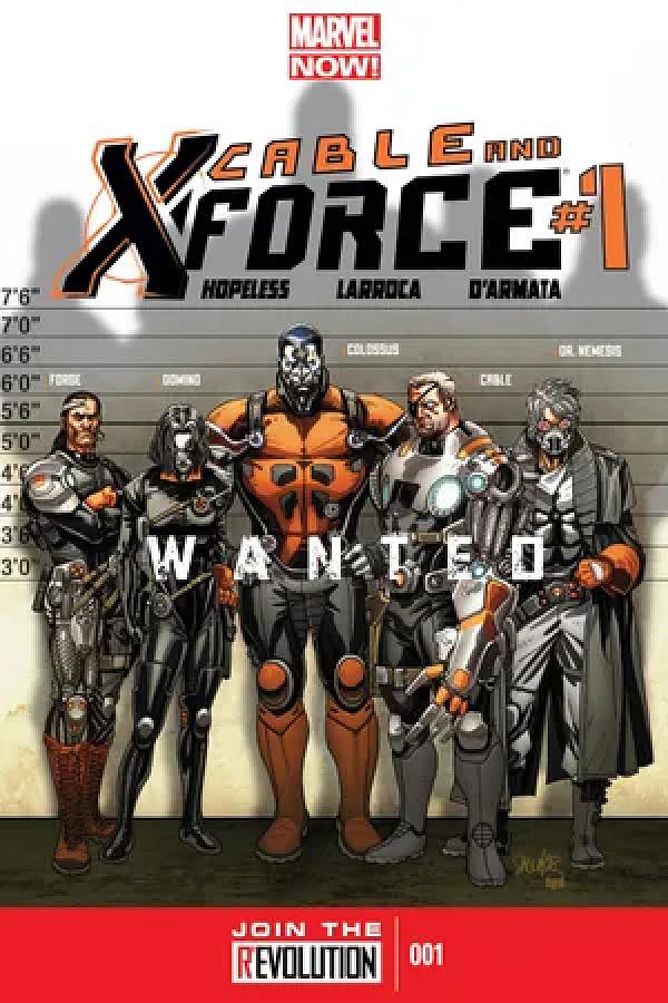 Cable And X-Force #1  cover