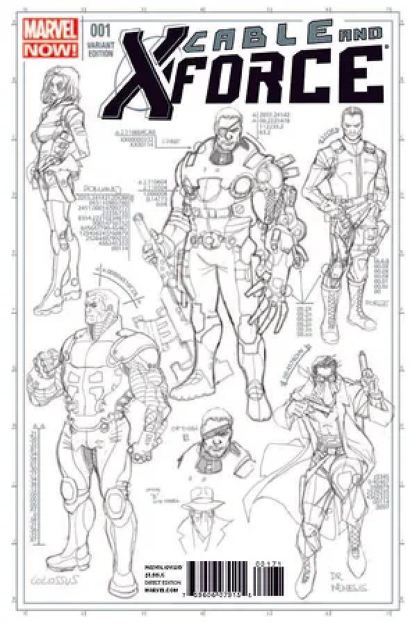 Cable And X-Force #1 cover