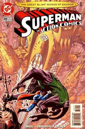 Action Comics #749 cover