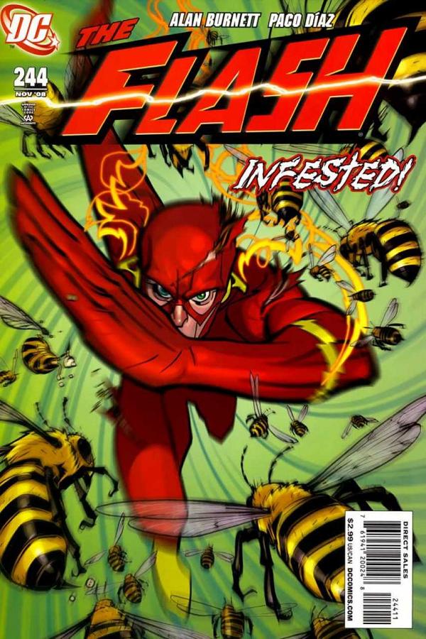 The Flash #244 null cover