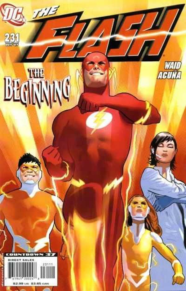 The Flash #231 null cover