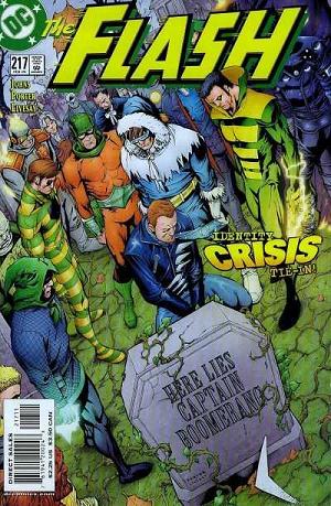 The Flash #217 cover