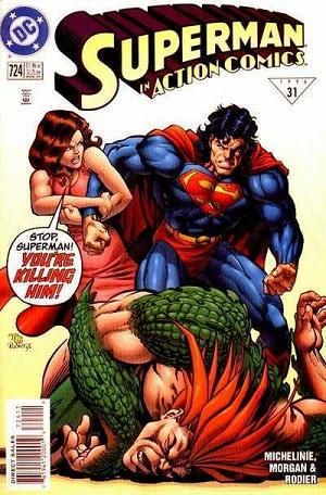Action Comics #724 cover