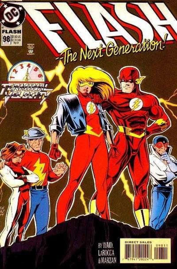 The Flash #98 null cover