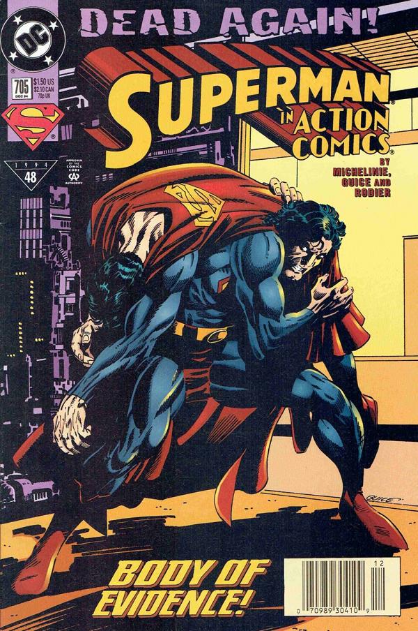 Action Comics #705 null cover