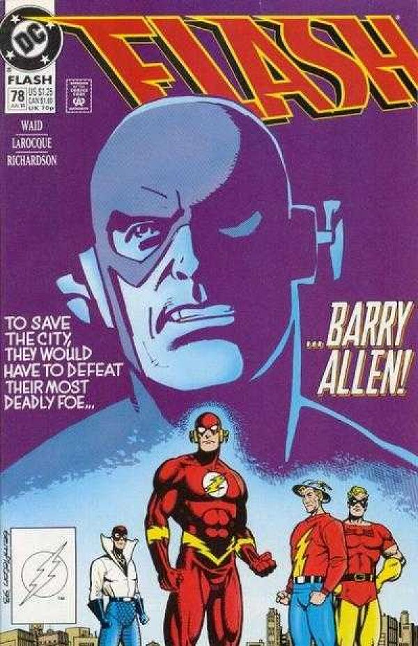 The Flash #78 null cover