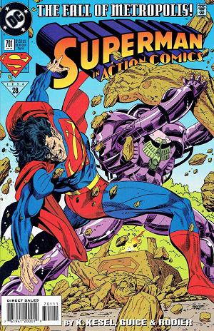 Action Comics #701 cover