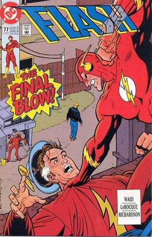 The Flash #77 cover