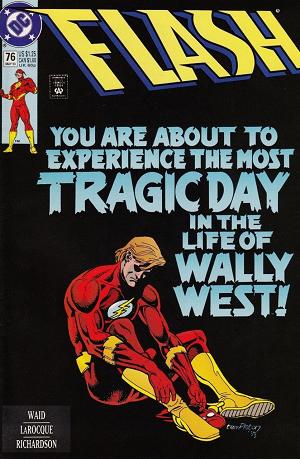 The Flash #76 cover