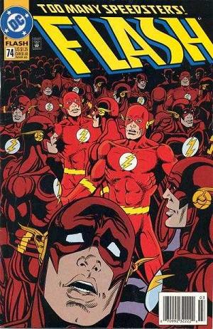 The Flash #74 cover