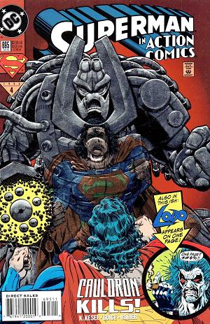 Action Comics #695 cover
