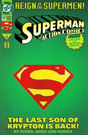 Action Comics #687 cover
