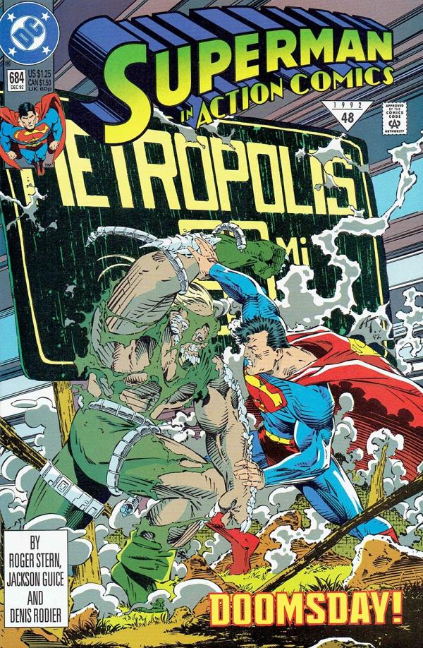 Action Comics #684 null cover
