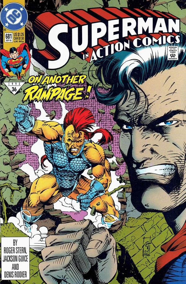 Action Comics #681 null cover