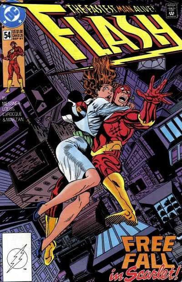 The Flash #54 null cover
