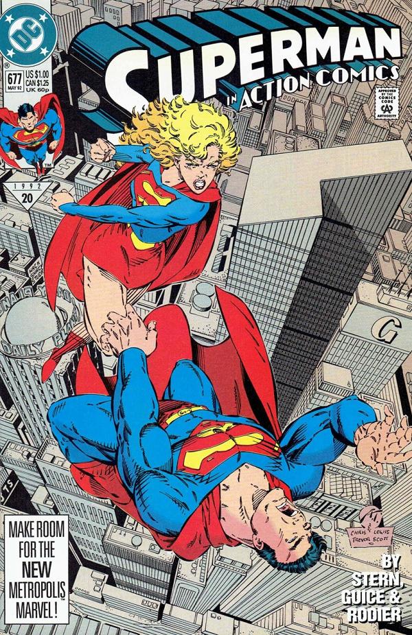 Action Comics #677 null cover