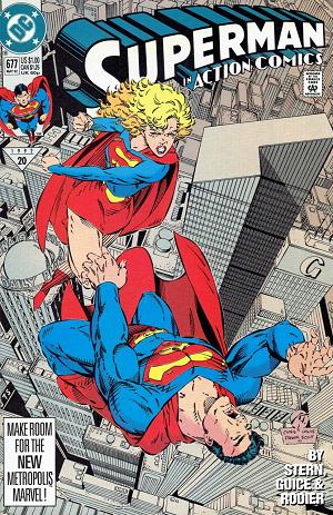 Action Comics #677 cover