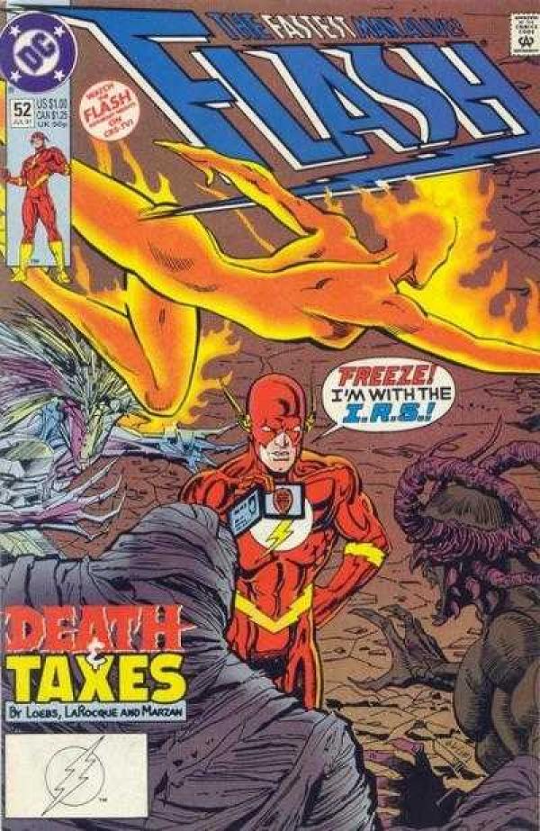 The Flash #52 null cover