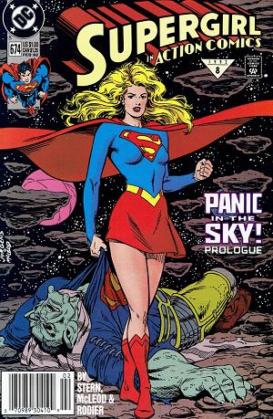 Action Comics #674 cover