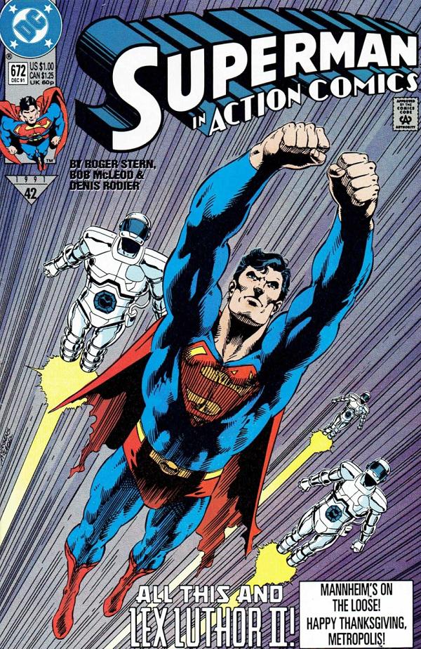 Action Comics #672 null cover