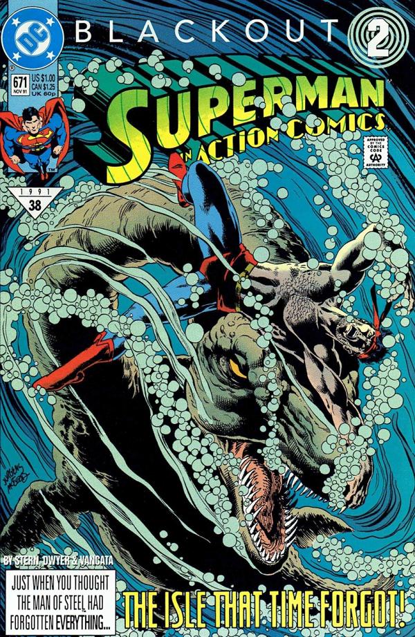 Action Comics #671 null cover