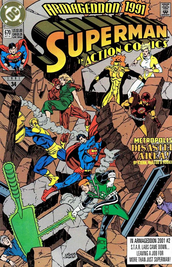 Action Comics #670 null cover