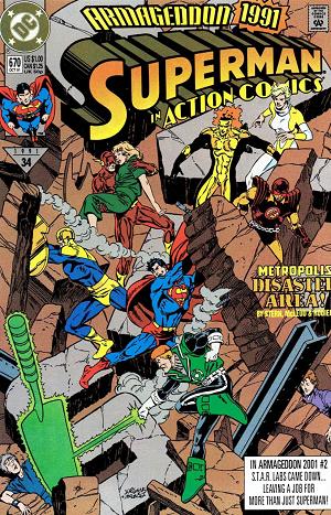 Action Comics #670 cover
