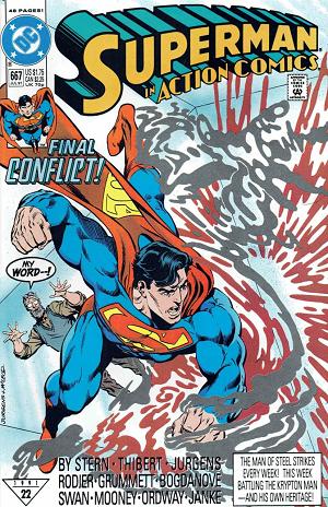 Action Comics #667 cover