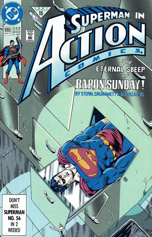 Action Comics #665 null cover