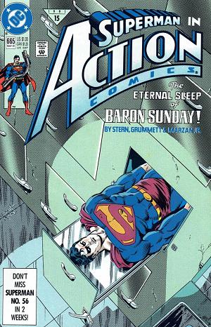 Action Comics #665 cover