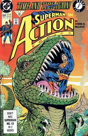 Action Comics #664 cover