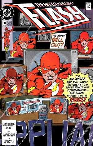 The Flash #38 cover