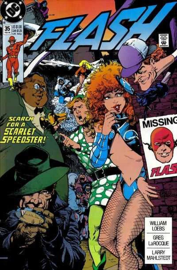 The Flash #35 null cover