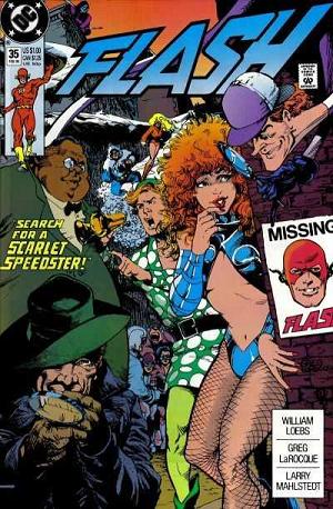 The Flash #35 cover