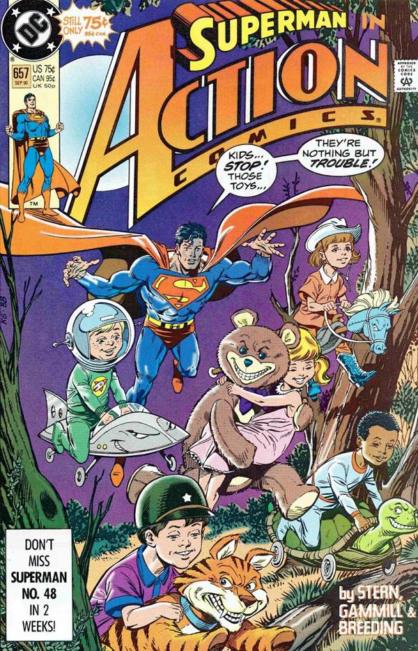 Action Comics #657 null cover