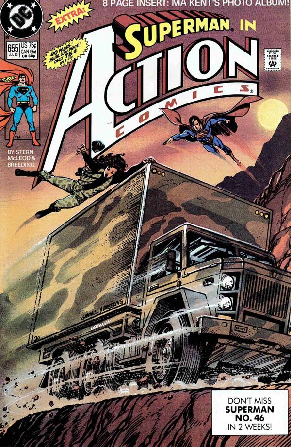 Action Comics #655 null cover