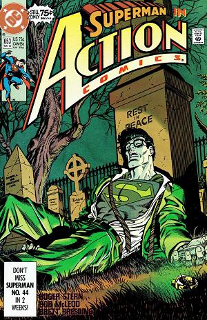 Action Comics #653 cover