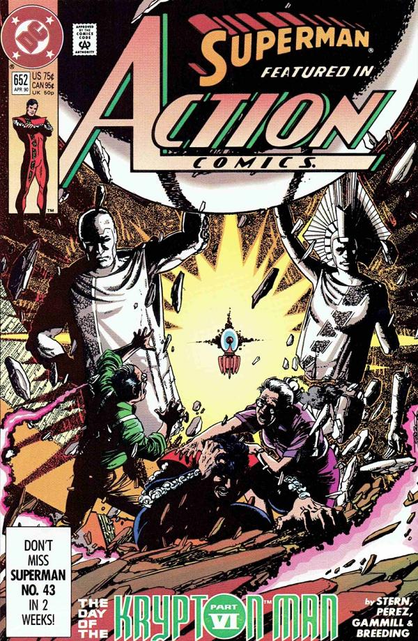 Action Comics #652 null cover