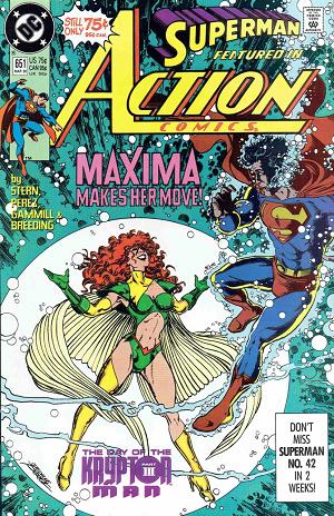 Action Comics #651 cover