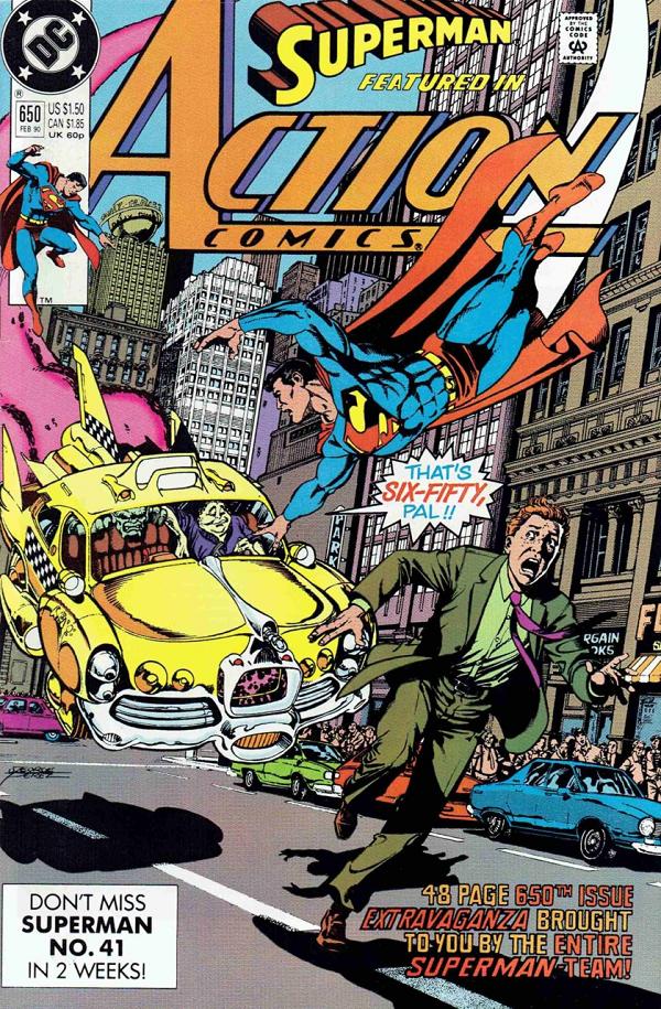 Action Comics #650 null cover