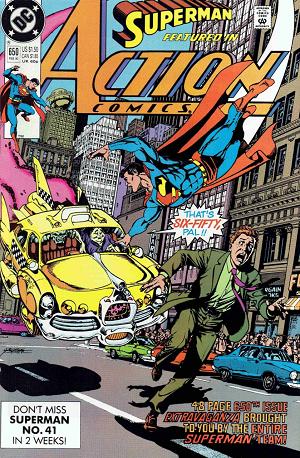 Action Comics #650 cover