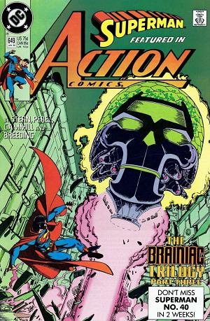 Action Comics #649 cover