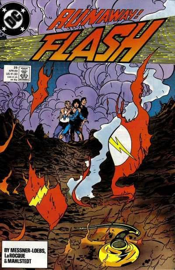 The Flash #25 null cover