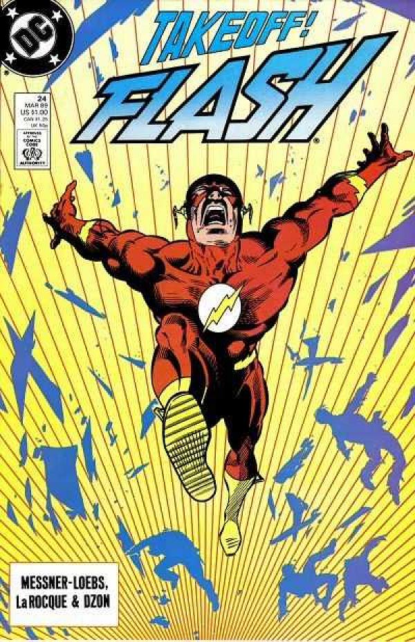 The Flash #24 null cover