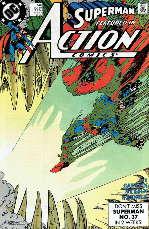 Action Comics #646 null cover